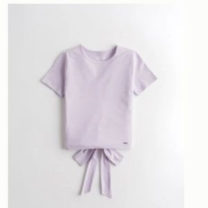 LAST CHANCE Hollister Lavender Baby Tee XS